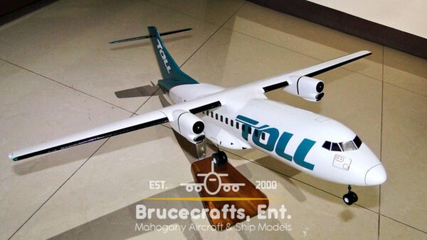 Model of ATR 42-300 TOLL with detailed craftsmanship.